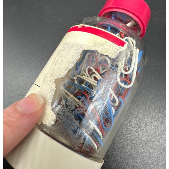 Vintage Pharmaceutical Drug Rep Advertising Tazicef Antibiotic Paperclips 80s - Picture 9 of 10